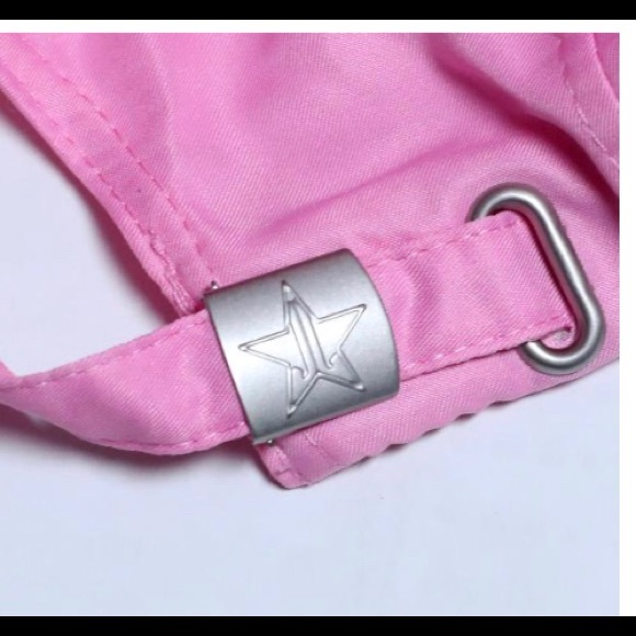 🧢NWT🧢 Jeffrey Star ⭐️ Satin Pink Dad Hat!🧢 - Picture 3 of 3